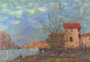 The Loing At Moret — Alfred Sisley