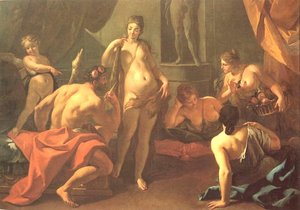 Hercules And Omphale — Sebastiano Ricci