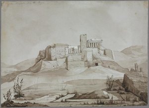 The Acropolis From The Pnyx, Athens, Greece — Joseph Mallord William Turner