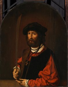 Portrait of Ruben Parduyn, Jan Gossart (copy after), after c. 1644