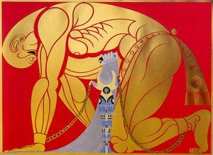 Samson And Delilah — Erté