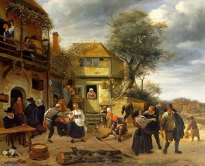 Peasants — Jan Havickszoon Steen