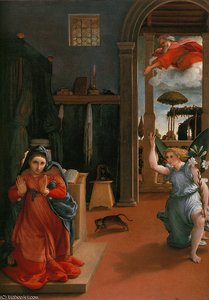 Annunciation — Lorenzo Lotto