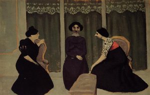 Gossip — Félix Vallotton