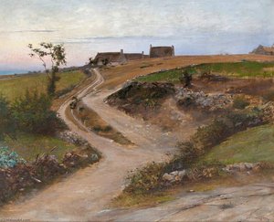 Landscape in Brittany