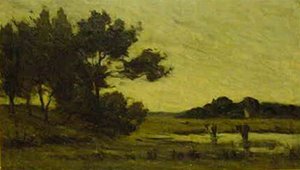 Landscape With Cattle Near Wool, Dorset — Arthur Douglas Peppercorn