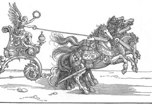 Der Kleine Triumphwagen Oder Die Burgundische Hochzeit — Albrecht Dürer