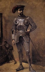 El Caballero — Jean-baptiste-camille Corot