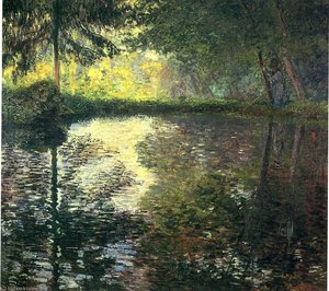 Untitled (231) — Claude Monet, Impressionist Landscape