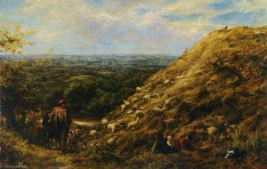 'Where the nibbling flocks do stray'