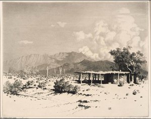 Indian Homes, Salt River Mountains, Arizona — George Elbert Burr