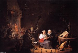Witches' Initiation — David Teniers The Younger