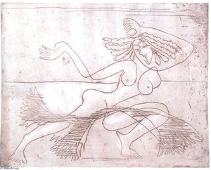 Female Dancer — Ernst Ludwig Kirchner