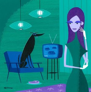 Iris — Josh Agle (shag)