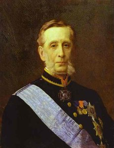 Portrait Of Piotr Valuyev — Ivan Nikolaevich Kramskoy