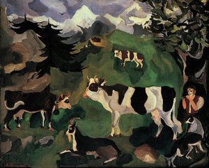 Mountain pasture