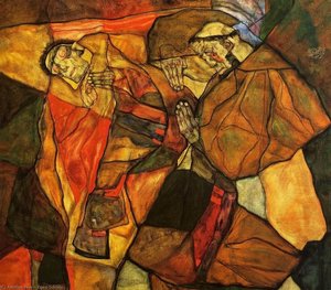 Agony — Egon Schiele, Expressionism
