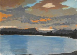 Sky And Lake — Robert Ernest Mceune