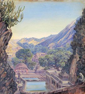 The Galpa, Jeypore — Marianne North, Marianne North Botanical Painting