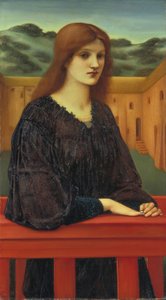 Vespertina Quies — Edward Coley Burne-jones, Pre-raphaelite