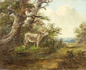 A Donkey In A Wood — James Stark