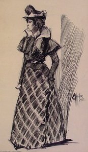 Study Of A Standing Woman — Edward Hopper, American Realism