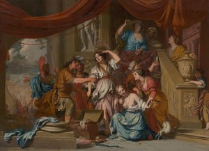 Achilles Discovered Among The Daughters Of Lycomedes — Gérard De Lairesse