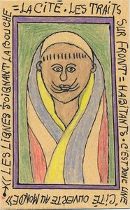 The African Face Museum (series Of 162 Drawings) — Frédéric Bruly Bouabré, Art Brut
