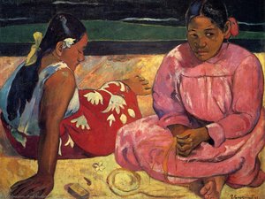 Two Women on the Beach