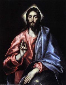 Christ As Saviour — El Greco, Baroque
