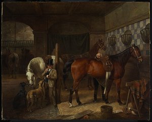 Horse Stable — Франц Крюгер