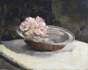 Still Life With Rhododendron — Abbott Handerson Thayer