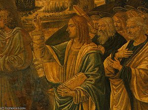 The Raising Of Lazarus — Benozzo Gozzoli