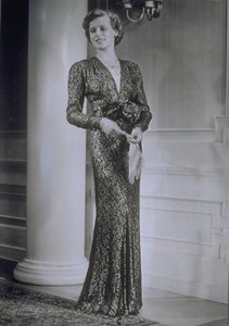 Woman in Evening Gown