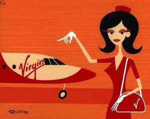 Fligth 16 To Bermudas Is Now Boarding — Josh Agle (shag)