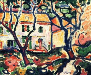 The House Behind The Trees — Georges Braque, Fauvism