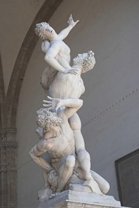 Abduction Of A Sabine Woman — Giambologna, Mannerist Sculpture