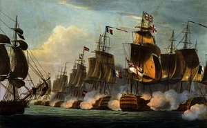 Battle Of Trafalgar, October 21st — Thomas Whitcombe