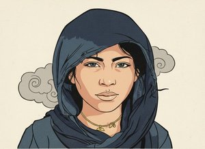 Serenity In Navy: The Ethereal Gaze — Olivier Rivière