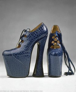 Pair Of Platform Shoes — Dame Vivienne Isabel Westwood, Contemporary Realism