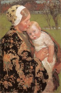 Motherhood — Julius Garibaldi Melchers
