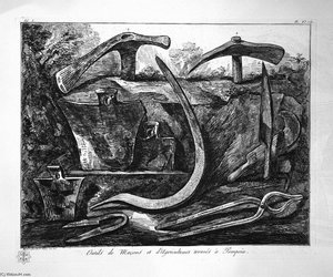 Tools For Masonry And Agriculture — Giovanni Battista Piranesi