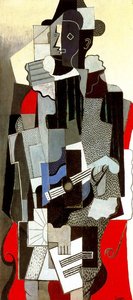 Harlequin — Pablo Picasso, Cubist Innovation