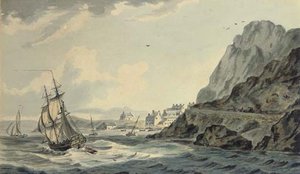 Shipping Off Barmouth, North Wales — John Thomas Serres