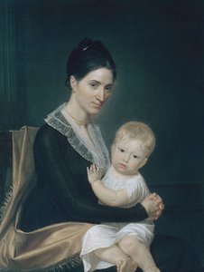 Mrs Marinus Willet And Her Son Marinus Jr — John Vanderlyn