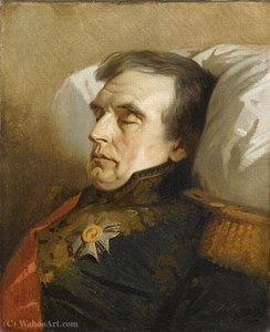 The Marshal Molitor on his deathbed