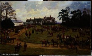 The Cheshire Hunt — George Goodwin Kilburne