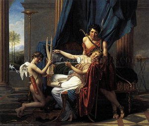 Sappho Und Phaon — Jacques-louis David