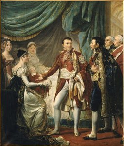 Napoléon présente le roi de Rome aux dignitaires de l'Empire, 20 mars 1811
