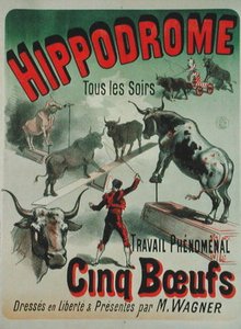 Poster Advertising The Performance — Jules Chéret